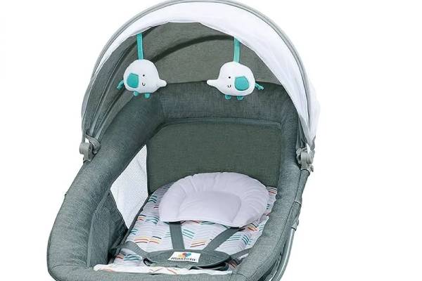 طراحی‌های شیک گهواره‌های پارچه‌ای زیبا