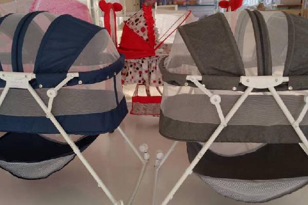 گهواره پارچهای طراحی شده با الهام از دنیای طبیعت