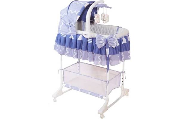 گهواره پارچه‌ای برای دکوراسیون طبیعی اتاق کودک