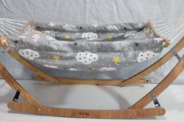 طراحی‌های مدرن و خلاق در گهواره پارچه‌ای