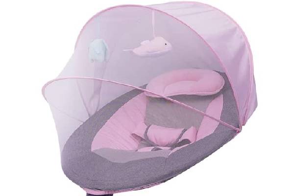 تنوع رنگی و طرحات زیبا در گهواره‌های پارچه‌ای برای نوزادان