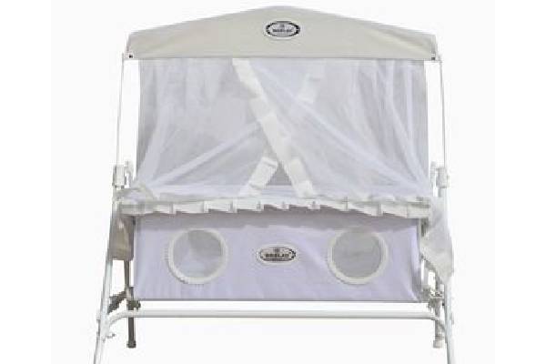 زیبایی و امنیت گهواره پارچه‌ای زیبا برای نوزادان